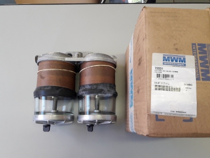 CABECOTE FILTRO COMBUSTIVEL PERKINS CAV DUPLO 